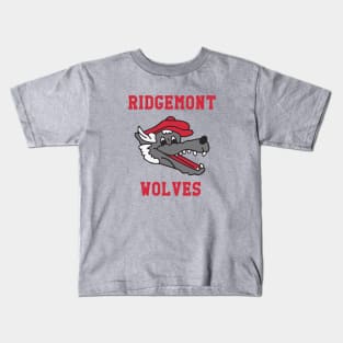 Ridgemont High Wolves (Fast Times) Kids T-Shirt